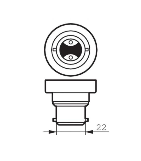 Natriumdampflampe 180W BY22d - Beleuchtungslösung – foto