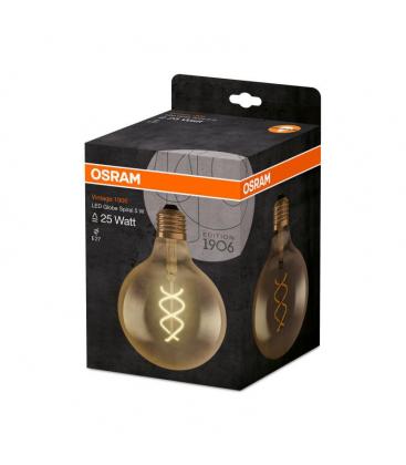 Vintage 1906 Globe LED Lampe - 5W 820 Lumen E27 11513-24763