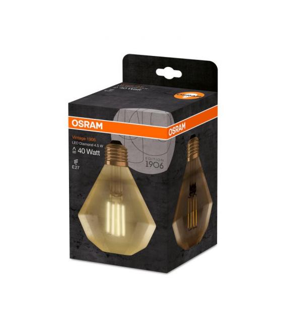 Lampada LED a diamante vintage del 1906 - Illuminazione decorativa – Foto