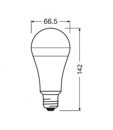 Lampada LED Parathom Classic A Facility 8,5W 827 E27 - Lampade LED 11528-24842