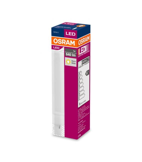 LED Lamp Dulux D 7W 830 G24d 2 - Energy Efficient – photo
