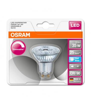 Žarnica LED Superstar Par16 35 z možnostjo zatemnitve - 4,5 W, 940 CW, 36° snop 11586-25150