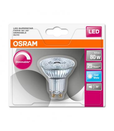 Lámpara LED Superstar Par16 80 8W - Regulable, Blanco Frío, Haz 36° 11589-25162