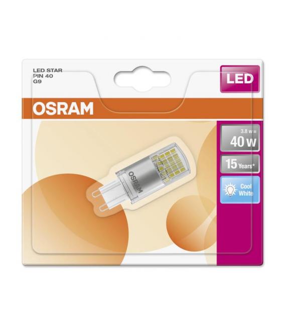 LED-Lampe Star PIN 40 3.8W 840 - G9-LED-Lampen – foto