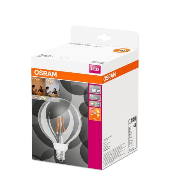 LED-Lampe Superstar Classic Globe GLOWdim 7W - Spherical – foto