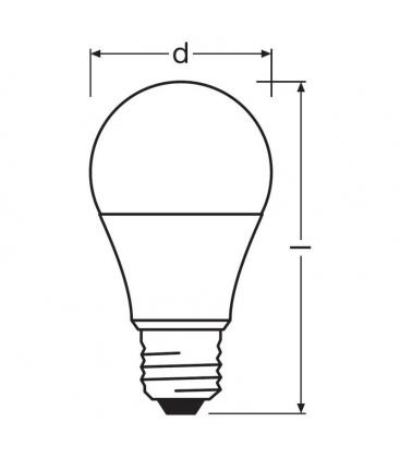 Lampe LED Relax Active Classic A 8W 827 840 E27 11664-25492