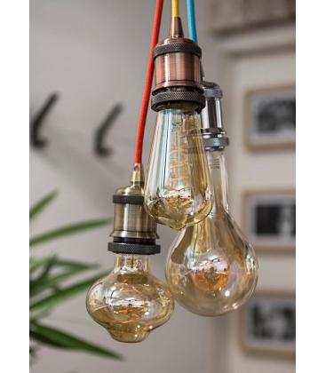 Retro Alu E27 Bronze Antique Decorative Lampholder 11693-25715