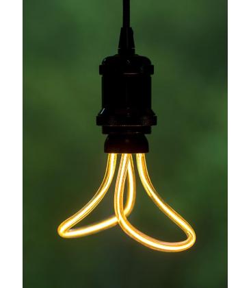 Portalámpara decorativo Retro Alu E27 Negro 11694-25717