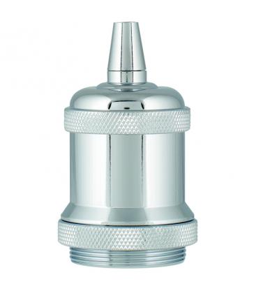 Lampe décorative Retro Alu E27 Chrome 11695-25720