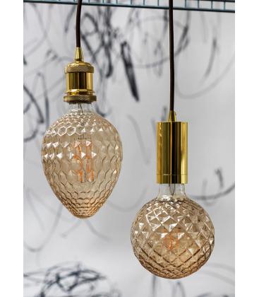 Retro Gold Alu E27 Dekorative Lampenfassung 11697-25727