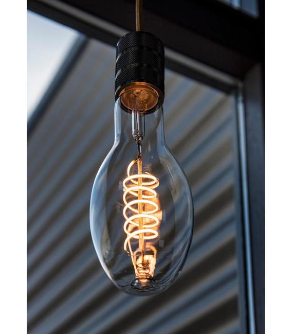Portalampada decorativo in bronzo antico Griglia E27 – Foto