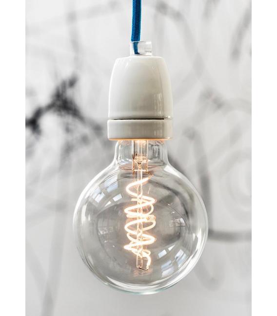 Lampe décorative en porcelaine E27 blanche – Photo