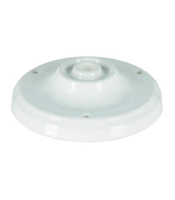 Porcelanova bela stropna skodelica - Elegantne rozete in skodelice – fotografija