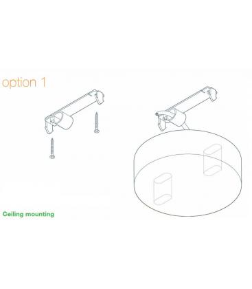 Ceiling Smart Cup PP Small Mat Rot - Rosetten & Tassen 11719-25920