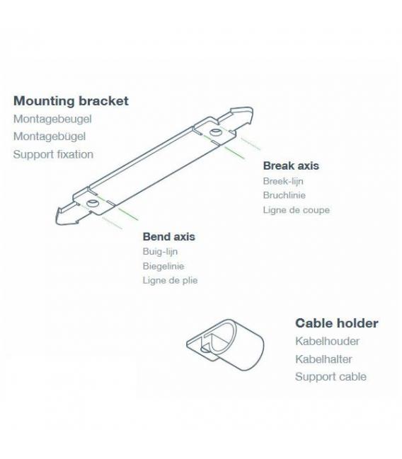 Ceiling Smart Cup PP Small Reinweiß - Rosetten & Cups – foto