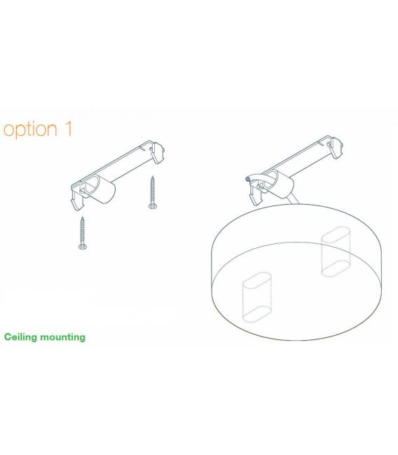Ceiling Smart Cup PP Medium - Pure White – photo