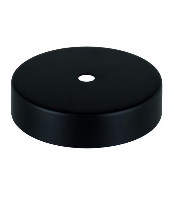 Black Metal Ceiling Cup Cord Grip - Ceiling Rosettes & Cups – photo