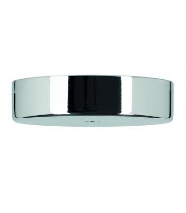Coppa da soffitto in metallo cromato con impugnatura trasparente - Rosoni e tazze da soffitto 11745-26002