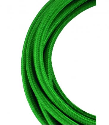 Cable Textil Decorativo Verde Oscuro 3m Longitud Mejora Tu Espacio 11766-26054