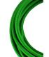 Cable textil decorativo 2C verde oscuro 3m 11766-26054