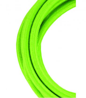 Enhance Your Space with Vibrant Green Decorative Textile Cable 3m 11769-26064