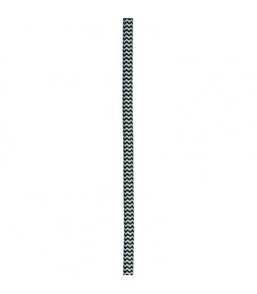 Elegante Cable Textil: Realce su espacio con 3 m de blanco y negro 11776-26082