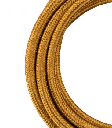 Lujoso Cable Textil Decorativo Oro Metálico Realce Su Espacio 11795-26112