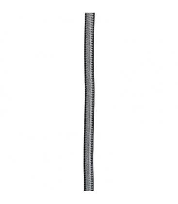 Stilvolles Textilkabel in Metallic-Silber Verschönern Sie Ihr Dekor 11796-26117