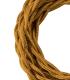 Decorative Textile Cable twisted 2C metallic gold 3m 11798-26120