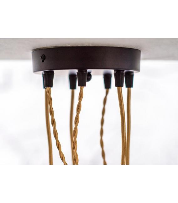 Lujoso cable trenzado dorado metálico Realce su decoración – foto