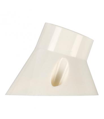 E27 TP Luminaire Lampholder Surface Mounted Slope White 11804-26133