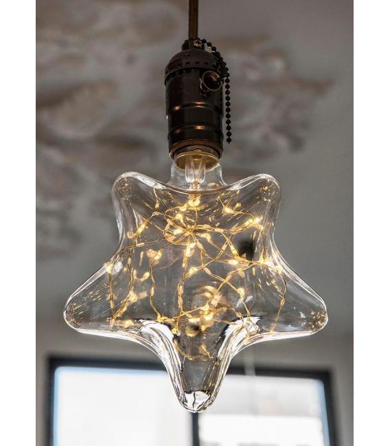 Lámpara LED Decorativa - Estrella 1.5W Blanco Cálido E27 – foto