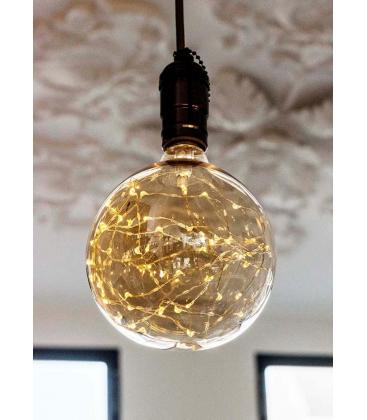 Chic Globe LED Lamp 1.5W 2500K E27 Gold 11808-26149