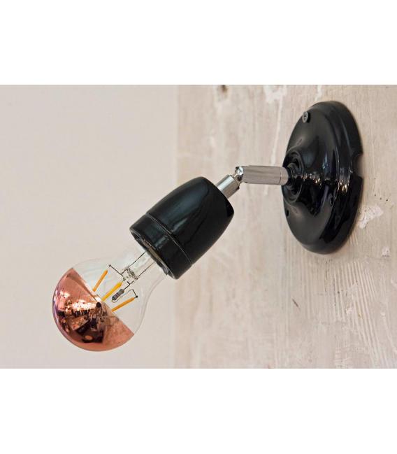 Adjustable Black E27 Porcelain Luminaire Lampholder - Light Fixtures – photo