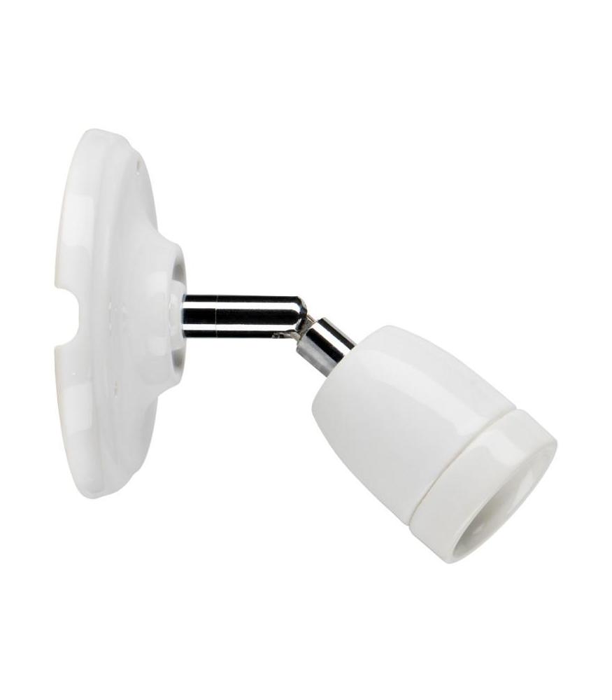 Decken Wandleuchte Porzellan E27 Weiß Svetila.com | Svetila.com
