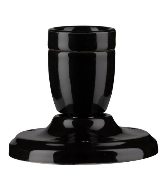 Black E27 Porcelain Luminaire Lampholder - Solution – photo