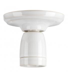 lampholder E27 porcelain, white