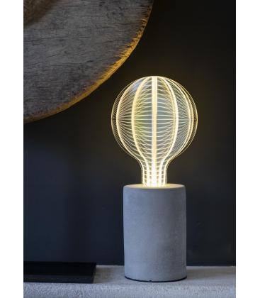 Lampe de table unique en béton E27 - Illuminez votre espace 11817-26177