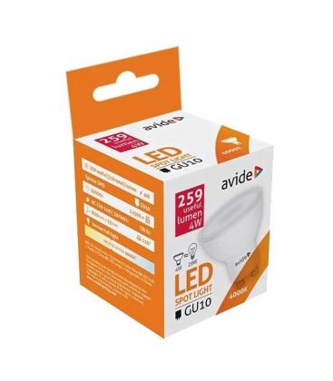 Lámpara LED Spot Alu 4W NW - Plástico resistente, haz de 110° 11834-26228