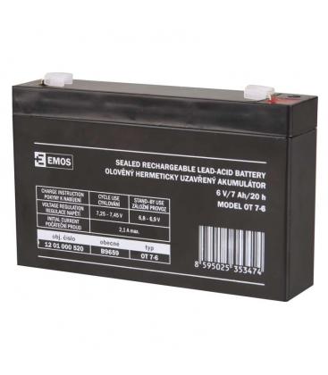 Batterie rechargeable 6V 7Ah SLA 11877-26325