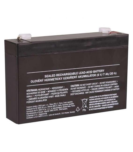 6V 7Ah SLA Rechargeable Battery – photo