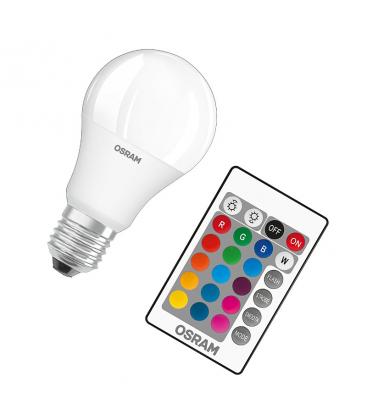 Lámpara LED Classic A RGBW 9W E27 Mando a distancia 11936-26517