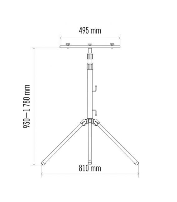 UV-C Lamp Tripod - Essential for Secure Positioning – photo