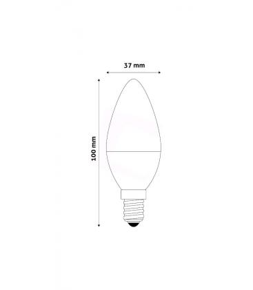 Classic Candle LED Lamp 6W Warm White E14 - Illuminez votre espace 11963-26631