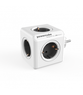 Allocacoc PowerCube Original Typ F Grau