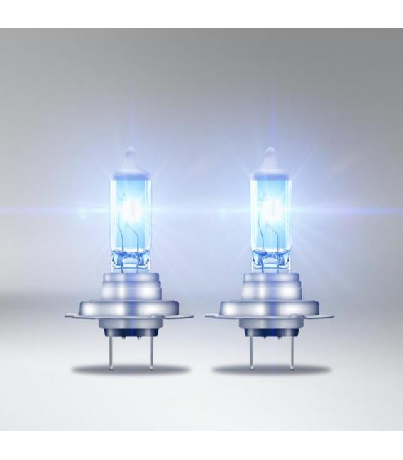 Lampadina auto H7 55W 12V CBI Blu freddo intenso - Confezione doppia – Foto