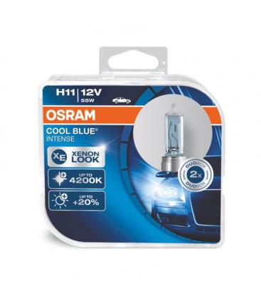 H11 55W 12V 64211 CBI Cool Blue Intense žarnica za avto - dvojni paket 8263-26739