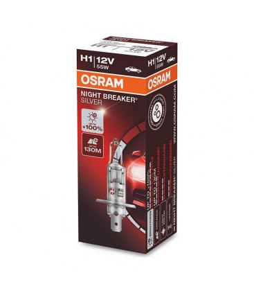 Lampadina auto H1 55W 12V P14.5S Night Breaker Argento - Aggiornamento Tuning 11995-26748