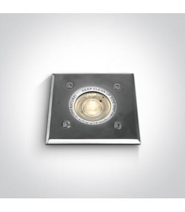 Stainless Steel Outdoor Recessed Floor Luminaire IP67 35W GU10 12008-26793