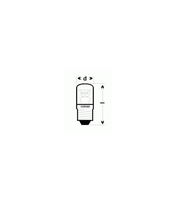 220V E10 GLR 1028 Lampadina a torcia – Foto